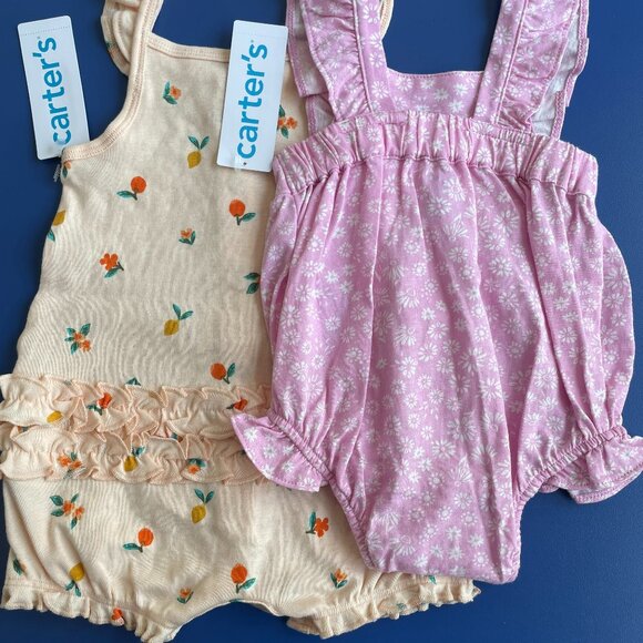 Baby Girl Rompers Size 3M - Picture 2 of 6